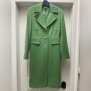 Grace Dane Lewis green coat